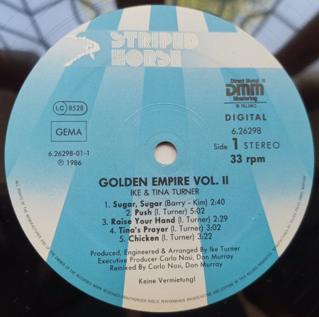 Ike &amp; Tina Turner – албум Golden Empire Vol. II - Img 3