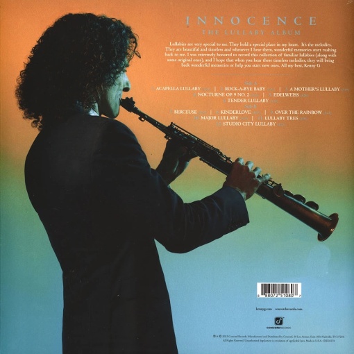 Kenny G - Innocence (1xLP) - Img 2
