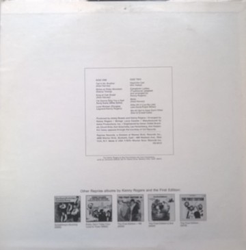 Kenny Rogers And The First Edition ‎– албум Tell It All, Brother - Img 2