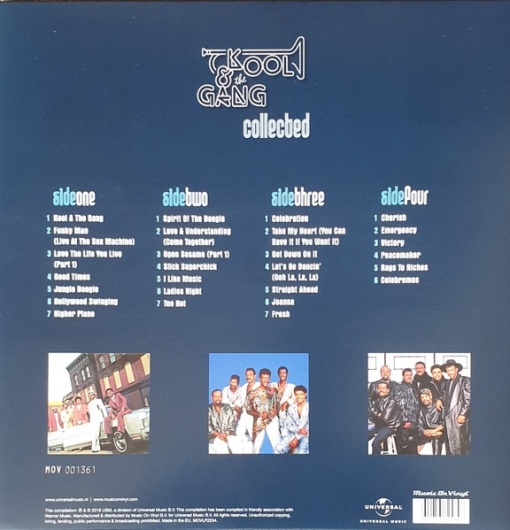 Kool &amp; The Gang –албум Collected - Img 2
