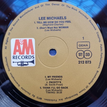 Lee Michaels – албум Lee Michaels - Img 3