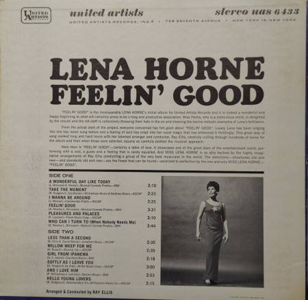 Lena Horne – албум Feelin' Good - Img 2