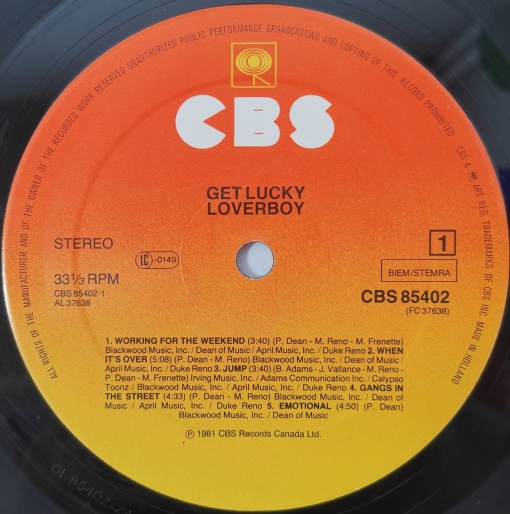 Loverboy – албум Get Lucky - Img 3