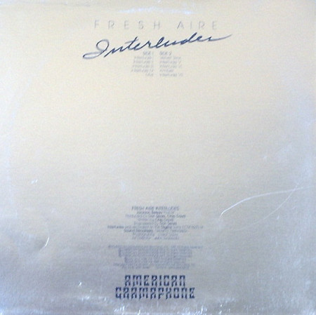 Mannheim Steamroller – албум Fresh Aire Interludes - Img 2