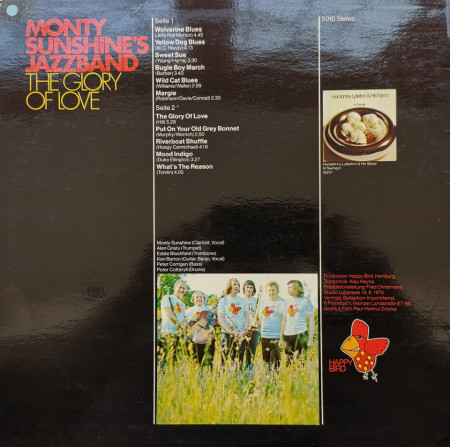 Monty Sunshine's Jazzband ‎– албум The Glory Of Love - Img 2