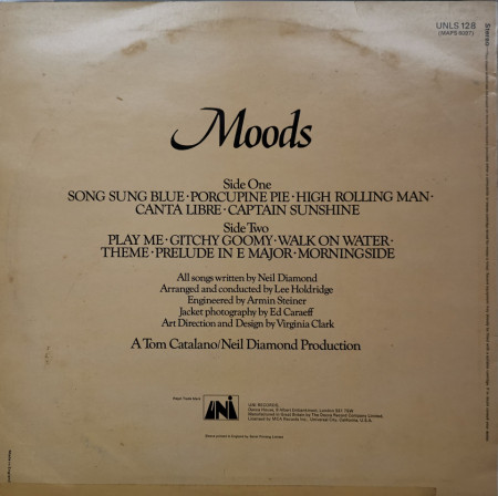 Neil Diamond ‎– албум Moods - Img 2