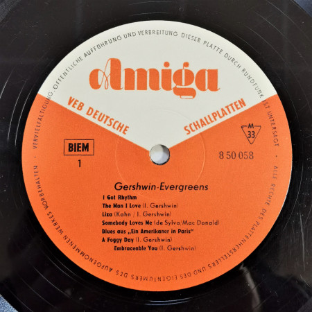 Orchester Gerhard Kneifel ‎– албум Gershwin-Evergreens - Img 2