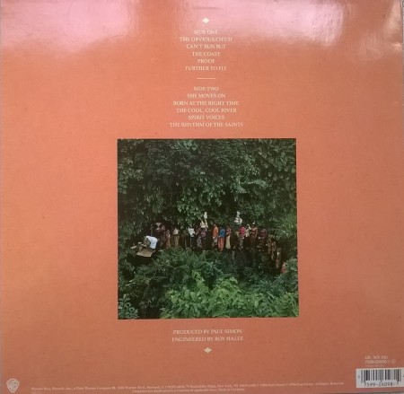 Paul Simon ‎– албум The Rhythm Of The Saints - Img 3