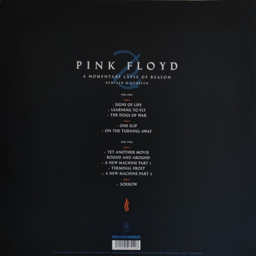 Pink Floyd – албум A Momentary Lapse Of Reason (Remixed &amp; Updated) - Img 2
