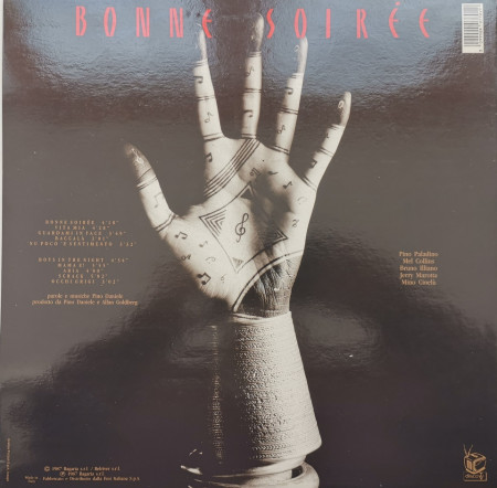 Pino Daniele – албум Bonne Soirée - Img 2