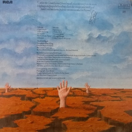 RAH Band ‎– албум The Crunch &amp; Beyond - Img 2