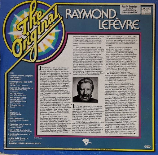 Raymond Lefèvre – албум The Original Raymond Lefèvre - Img 2