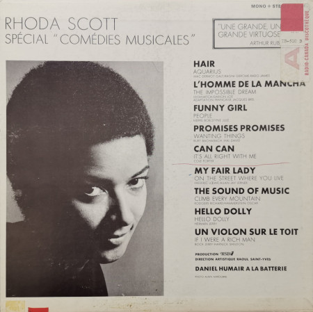 Rhoda Scott – албум A L'Orgue Hammond Vol.2 - Img 2