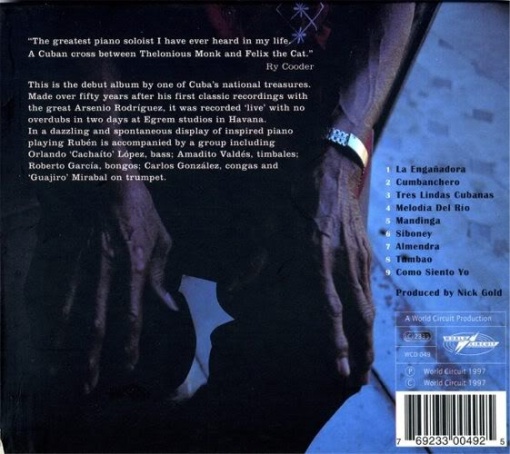 Rubén González – албум Introducing... (CD) - Img 2