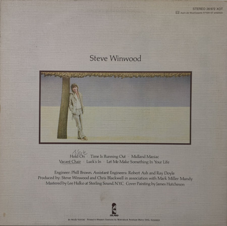 Steve Winwood – албум Steve Winwood - Img 2