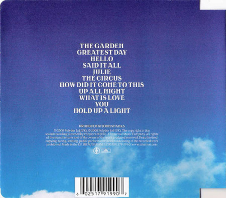 Take That ‎– албум The Circus (CD) - Img 2