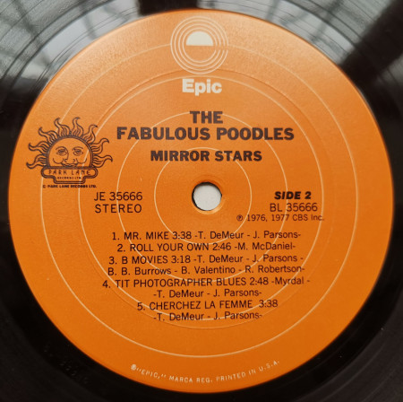 The Fabulous Poodles – албум Mirror Stars - Img 3