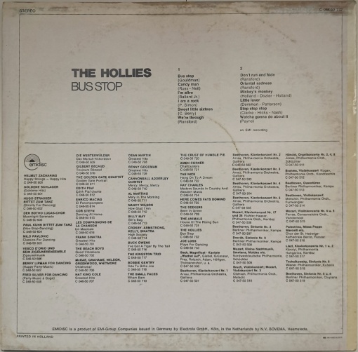The Hollies – албум Bus Stop - Img 3