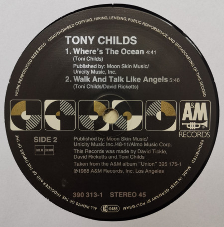 Toni Childs – сингъл Stop Your Fussin&#039; - Img 3