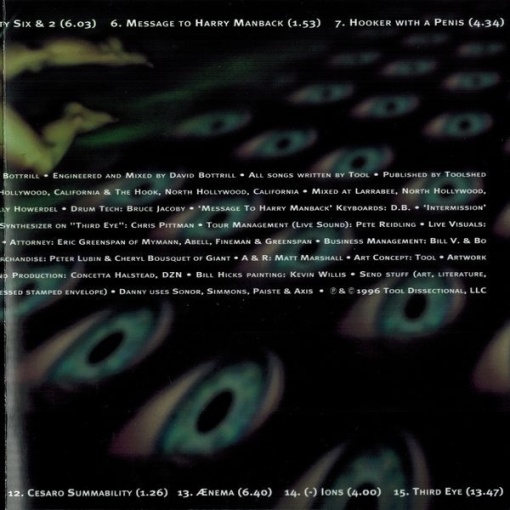 TOOL - AENIMA (1 x CD) - Img 4