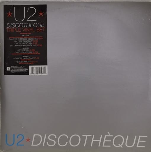 U2 – макси сингъл Discothèque (8 Mixes)