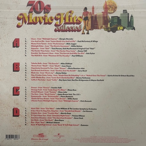 Various – албум 70s Movie Hits Collected - Img 2