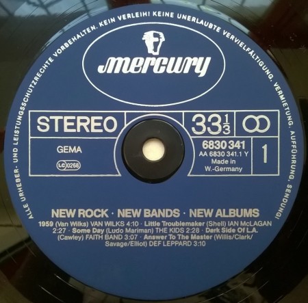 Various ‎– албум New Rock New Bands New Albums - Img 3