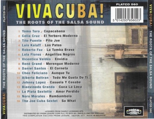 Various – албум Viva Cuba! The Roots Of The Salsa Sound (CD) - Img 2