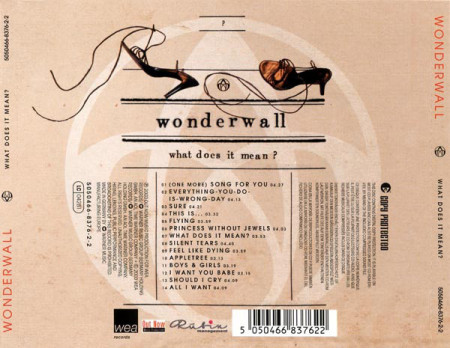 Wonderwall ‎– албум What Does It Mean? (CD) - Img 2