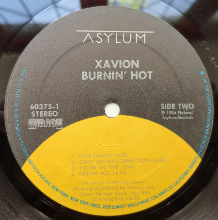 Xavion – албум Burnin' Hot - Img 3