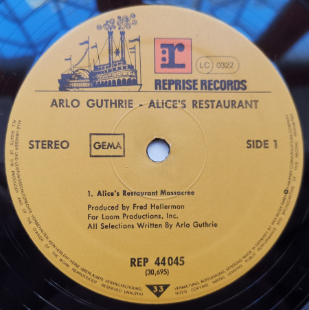 Arlo Guthrie – албум Alice's Restaurant - Img 2