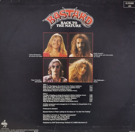 Bastard – албум Back To The Nature - Img 2