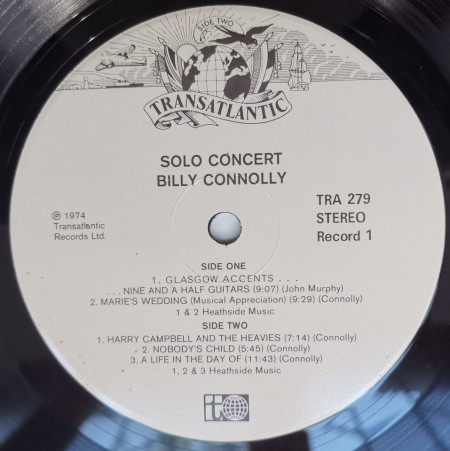 Billy Connolly – албум Solo Concert - Img 3