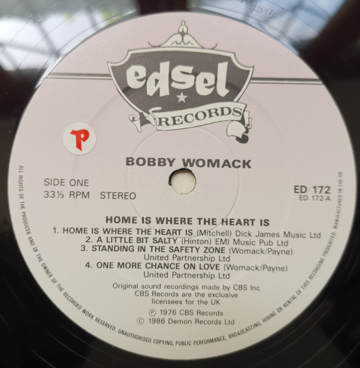 Bobby Womack – албум Home Is Where The Heart Is - Img 3