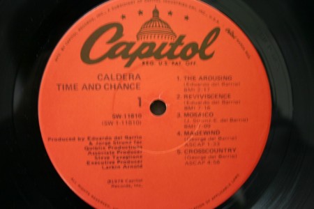 Caldera‎ – албум Time And Chance - Img 2