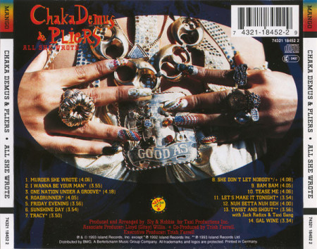 Chaka Demus &amp; Pliers – албум All She Wrote (CD) - Img 2