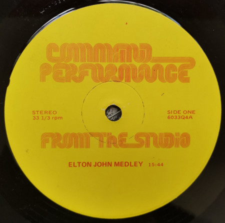 Command Performance – албум From The Studio - Img 3