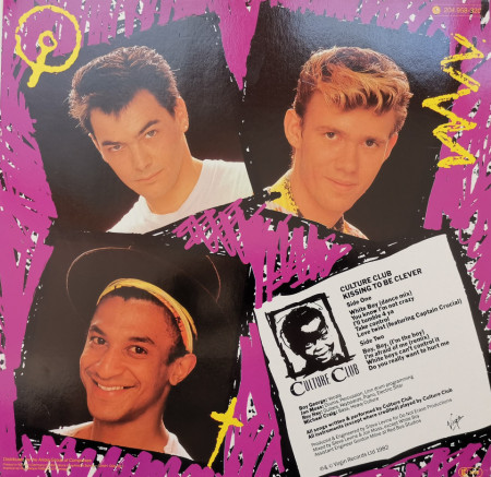 Culture Club – албум Kissing To Be Clever - Img 3