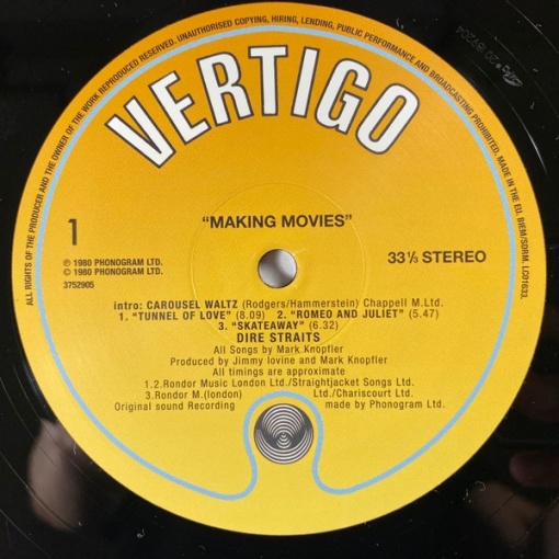 Dire Straits – албум Making Movies - Img 2