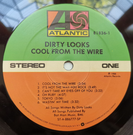 Dirty Looks – албум Cool From The Wire - Img 3