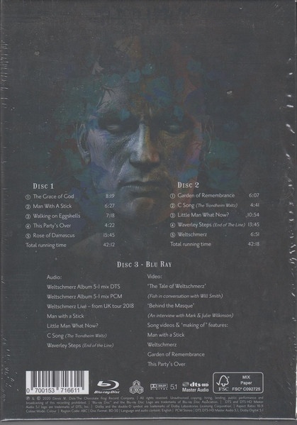FISH - албум WELTSCHMERZ (2xCD + 1xBlu Ray) - Img 2