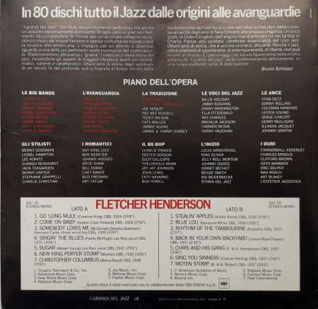 Fletcher Henderson –албум Fletcher Henderson - Img 2