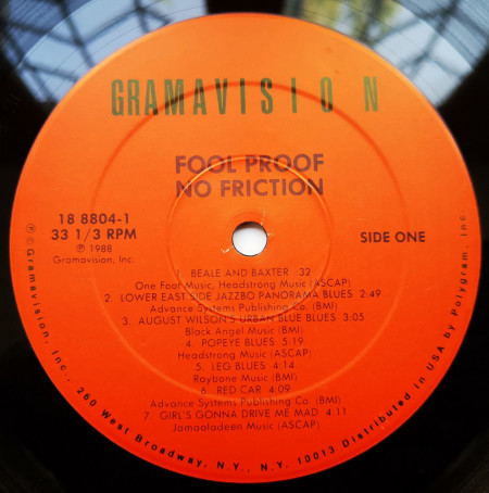 Fool Proof – албум No Friction - Img 3