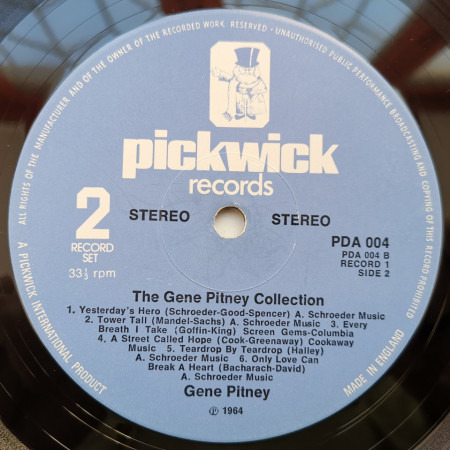 Gene Pitney – албум The Gene Pitney Collection - Img 3