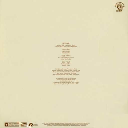 GENESIS - SELLING ENGLAND BY THE POUND (2xLP) (Gatefold) (45 RPM) (Limited Edition) - Img 2