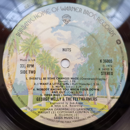George Melly &amp; The Feetwarmers – албум Nuts - Img 3