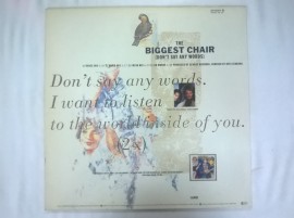 Georgie Red ‎– сингъл The Biggest Chair (Don&#039;t Say Any Words) - Img 2