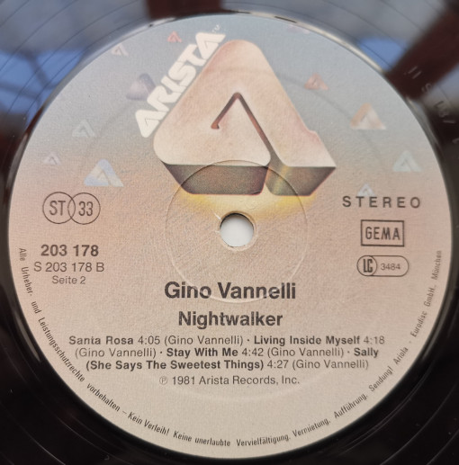 Gino Vannelli – албум Nightwalker - Img 3