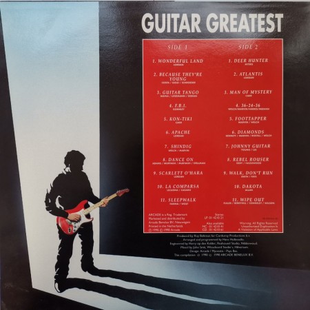 Hans Hollestelle – албум Guitar Greatest - Img 3
