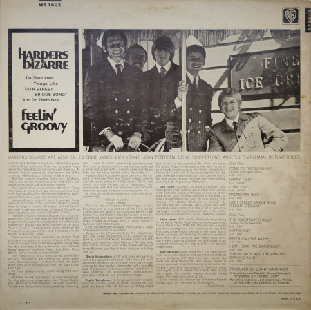 Harpers Bizarre – албум Feelin' Groovy - Img 3